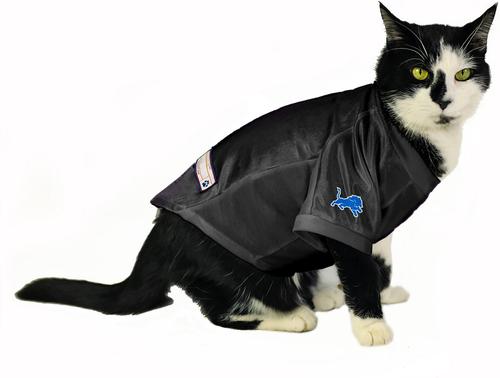 Show full view: Littlearth NFL Stretch Dog & Cat Jersey, Detroit Lions, X-Small slide 5 of 8
