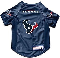 Littlearth NFL Stretch Dog & Cat Jersey, Houston Texans, Medium