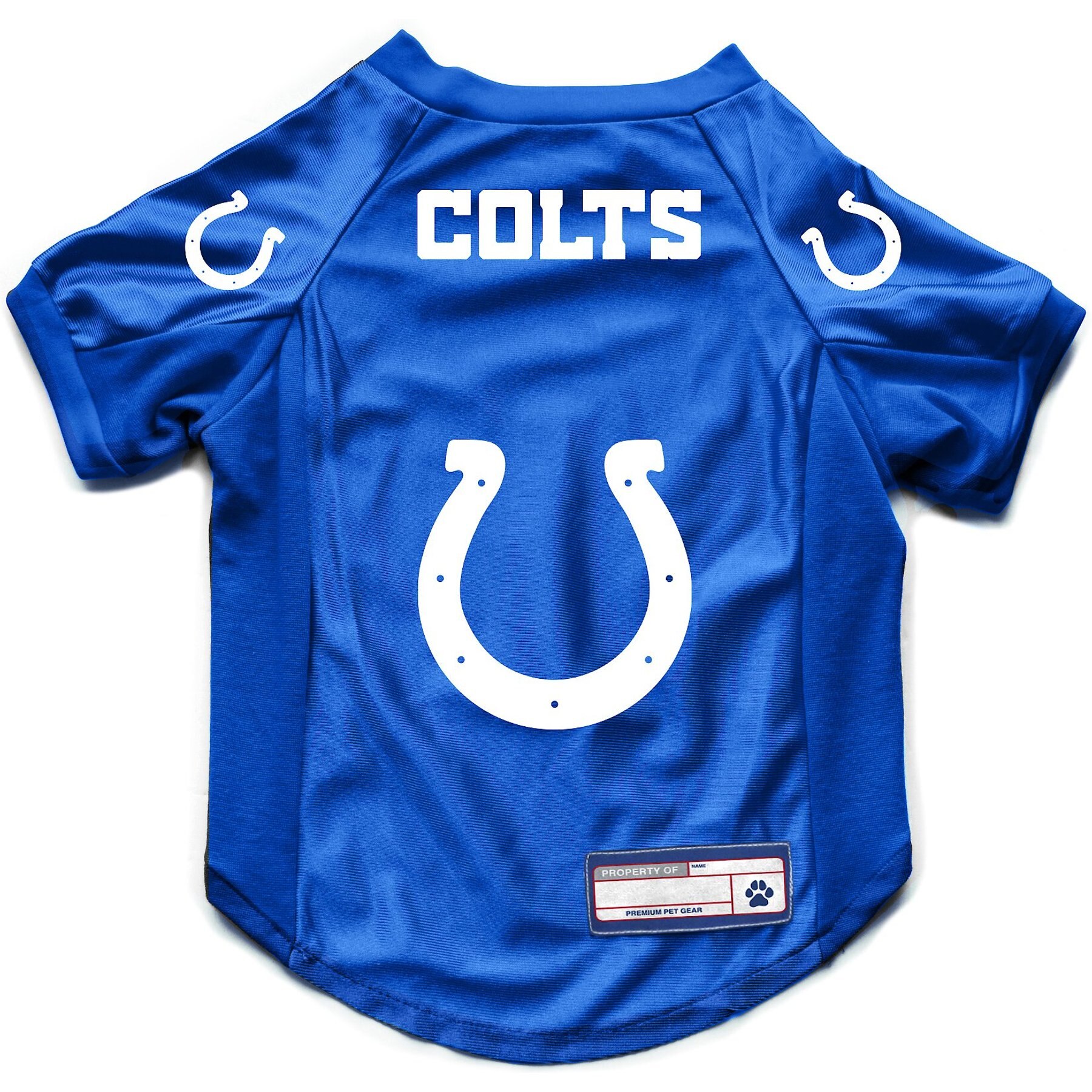 Littlearth NFL Stretch Dog & Cat Jersey, Indianapolis Colts, Small