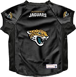 Littlearth NFL Stretch Dog & Cat Jersey, Jacksonville Jaguars, Big Dog