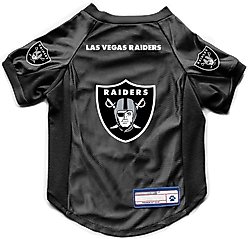 Littlearth NFL Stretch Dog & Cat Jersey, Las Vegas Raiders, Large