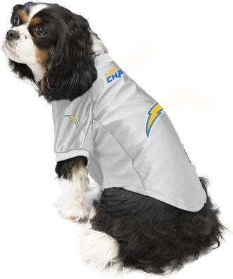 Show full view: Littlearth NFL Stretch Dog & Cat Jersey, Los Angeles Chargers, Large slide 3 of 8