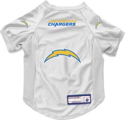Littlearth NFL Stretch Dog & Cat Jersey, Los Angeles Chargers, X-Large