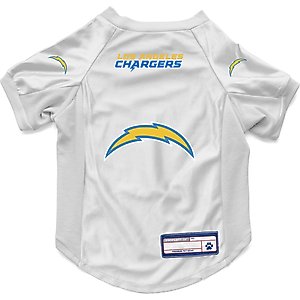 Littlearth NFL Stretch Dog & Cat Jersey, Los Angeles Chargers, X-Large