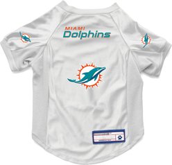 Littlearth NFL Stretch Dog & Cat Jersey, Miami Dolphins, Medium