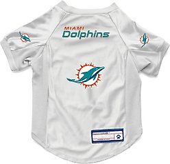 Littlearth NFL Stretch Dog & Cat Jersey, Miami Dolphins, X-Large