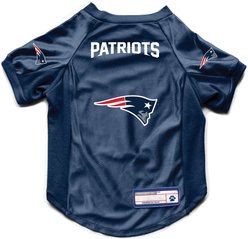Littlearth NFL Stretch Dog & Cat Jersey, New England Patriots, Small
