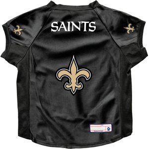 Littlearth NFL Stretch Dog & Cat Jersey, New Orleans Saints, Big Dog