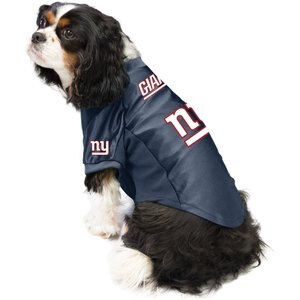 Littlearth NFL Stretch Dog & Cat Jersey, New York Giants, X-Large