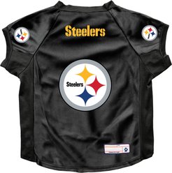 Littlearth NFL Stretch Dog & Cat Jersey, Pittsburgh Steelers, Big Dog