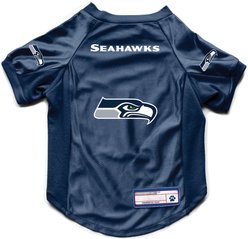 Littlearth NFL Stretch Dog & Cat Jersey, Seattle Seahawks, Small