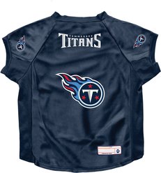 Littlearth NFL Stretch Dog & Cat Jersey, Tennessee Titans, Big Dog