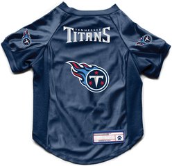 Littlearth NFL Stretch Dog & Cat Jersey, Tennessee Titans, X-Small slide 1 of 7
