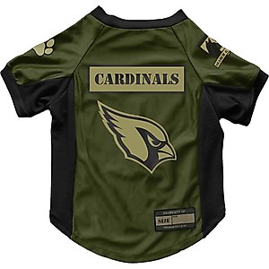 Littlearth NFL Valor Stretch Jersey for Dogs & Cats, Arizona Cardinals, X-Small