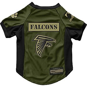 Littlearth NFL Valor Stretch Jersey for Dogs & Cats, Atlanta Falcons, X-Small