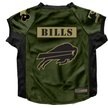 Show in main carousel: Littlearth NFL Valor Stretch Jersey for Dogs & Cats, Buffalo Bills, Big Dog slide 1 of 7