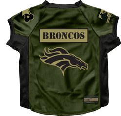 Littlearth NFL Valor Stretch Jersey for Dogs & Cats, Denver Broncos, Big Dog