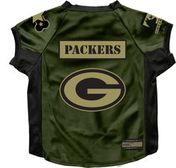 Littlearth NFL Valor Stretch Jersey for Dogs & Cats, Green Bay Packers, Big Dog