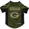 Show in main carousel: Littlearth NFL Valor Stretch Jersey for Dogs & Cats, Green Bay Packers, X-Small slide 1 of 8