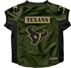 Littlearth NFL Valor Stretch Jersey for Dogs & Cats, Houston Texans, Big Dog