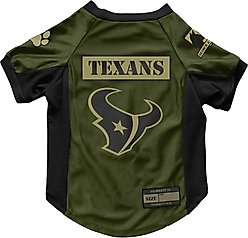 Littlearth NFL Valor Stretch Jersey for Dogs & Cats, Houston Texans, Small