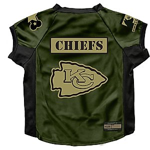 Littlearth NFL Valor Stretch Jersey for Dogs & Cats, Kansas City Chiefs, Big Dog