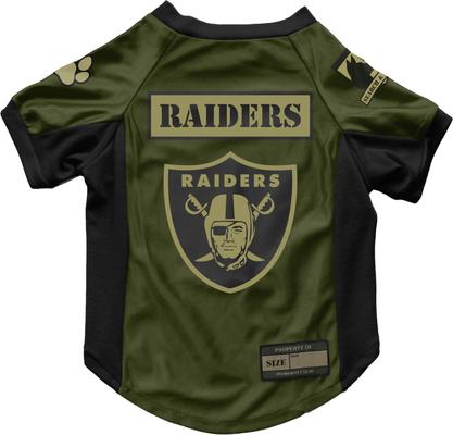 Show full view: Littlearth NFL Valor Stretch Jersey for Dogs & Cats, Las Vegas Raiders, Large slide 1 of 8