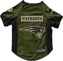 Littlearth NFL Valor Stretch Jersey for Dogs & Cats, New England Patriots, X-Small