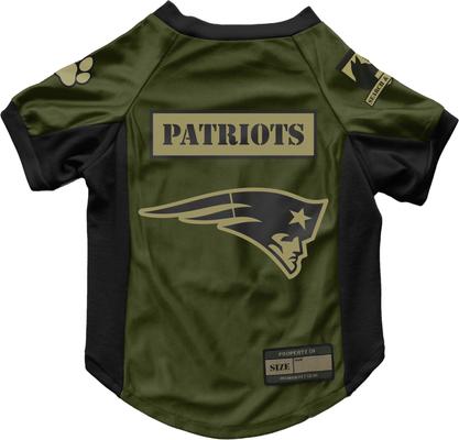 Show full view: Littlearth NFL Valor Stretch Jersey for Dogs & Cats, New England Patriots, X-Small slide 1 of 8