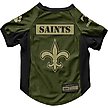 Show in main carousel: Littlearth NFL Valor Stretch Jersey for Dogs & Cats, New Orleans Saints, X-Small slide 1 of 8