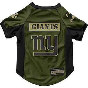 Littlearth NFL Valor Stretch Jersey for Dogs & Cats, New York Giants, Medium