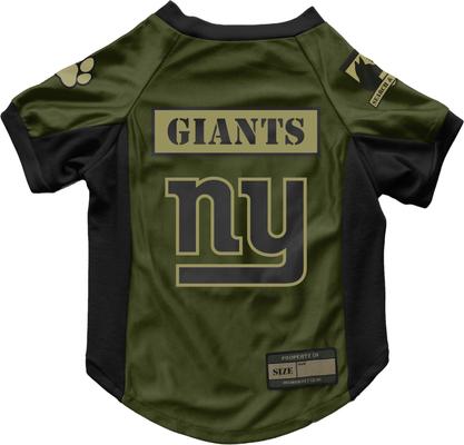 Show full view: Littlearth NFL Valor Stretch Jersey for Dogs & Cats, New York Giants, Small slide 1 of 8