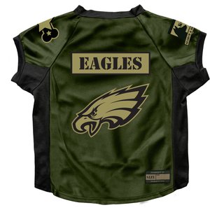 Littlearth NFL Valor Stretch Jersey for Dogs & Cats, Philadelphia Eagles, Big Dog