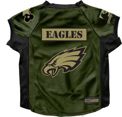 Show full view: Littlearth NFL Valor Stretch Jersey for Dogs & Cats, Philadelphia Eagles, Big Dog slide 1 of 7