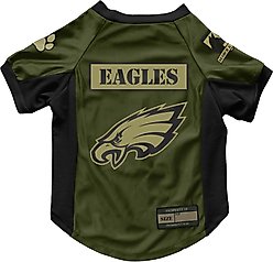 Littlearth NFL Valor Stretch Jersey for Dogs & Cats, Philadelphia Eagles, X-Small