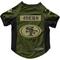 Show in main carousel: Littlearth NFL Valor Stretch Jersey for Dogs & Cats, San Francisco 49ers, X-Small slide 1 of 8