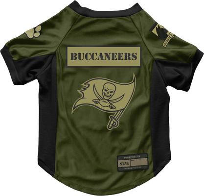 Show full view: Littlearth NFL Valor Stretch Jersey for Dogs & Cats, Tampa Bay Buccaneers, Small slide 1 of 8