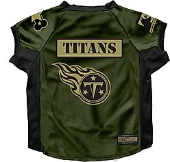 Littlearth NFL Valor Stretch Jersey for Dogs & Cats, Tennessee Titans, Big Dog