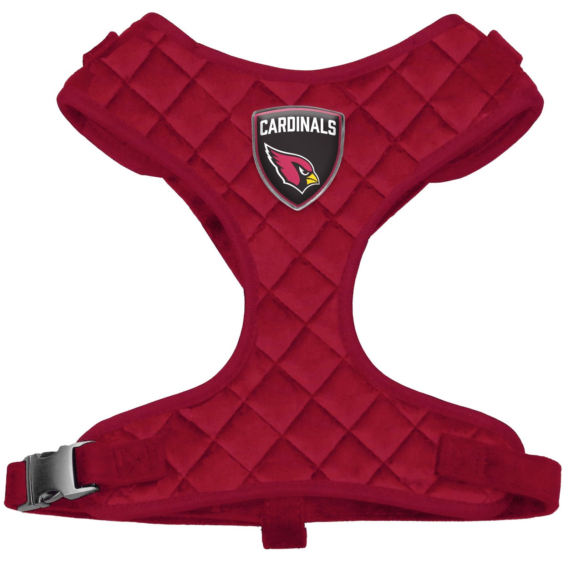Littlearth NFL Velvet Dog Harness, Arizona Cardinals, Medium