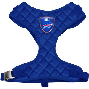 Littlearth NFL Velvet Dog Harness, Buffalo Bills, Large