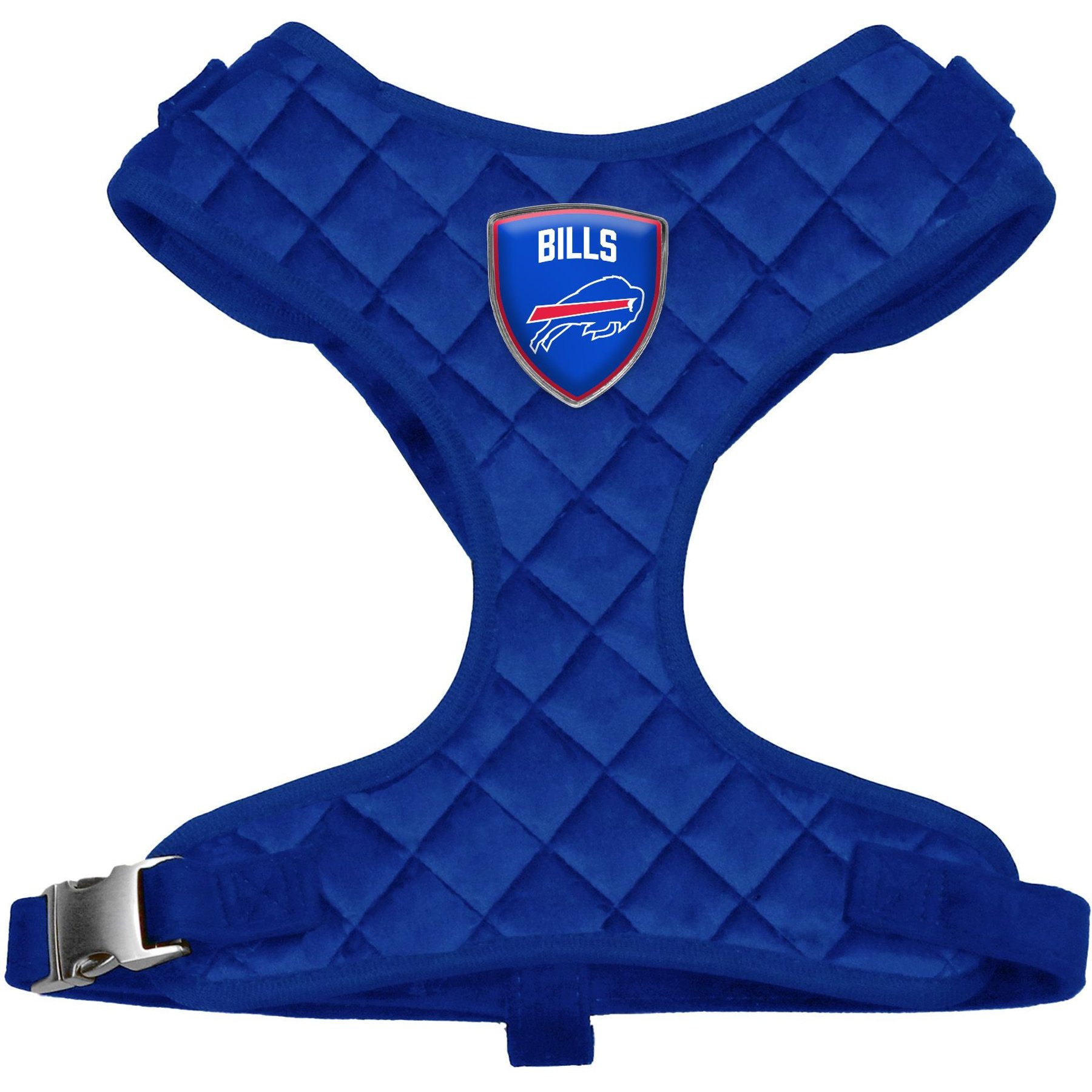 Littlearth NFL Velvet Dog Harness, Buffalo Bills, X-Small