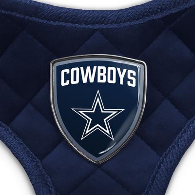 Show full view: Littlearth NFL Velvet Dog Harness, Dallas Cowboys, Large slide 5 of 8