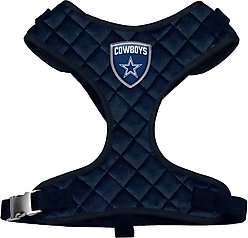 Littlearth NFL Velvet Dog Harness, Dallas Cowboys, X-Large