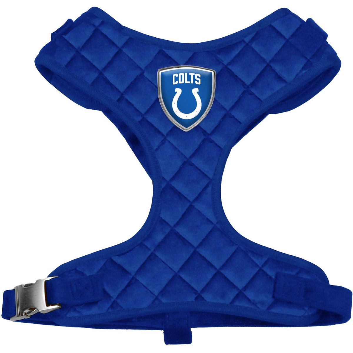 Littlearth NFL Velvet Dog Harness, Indianapolis Colts, Medium