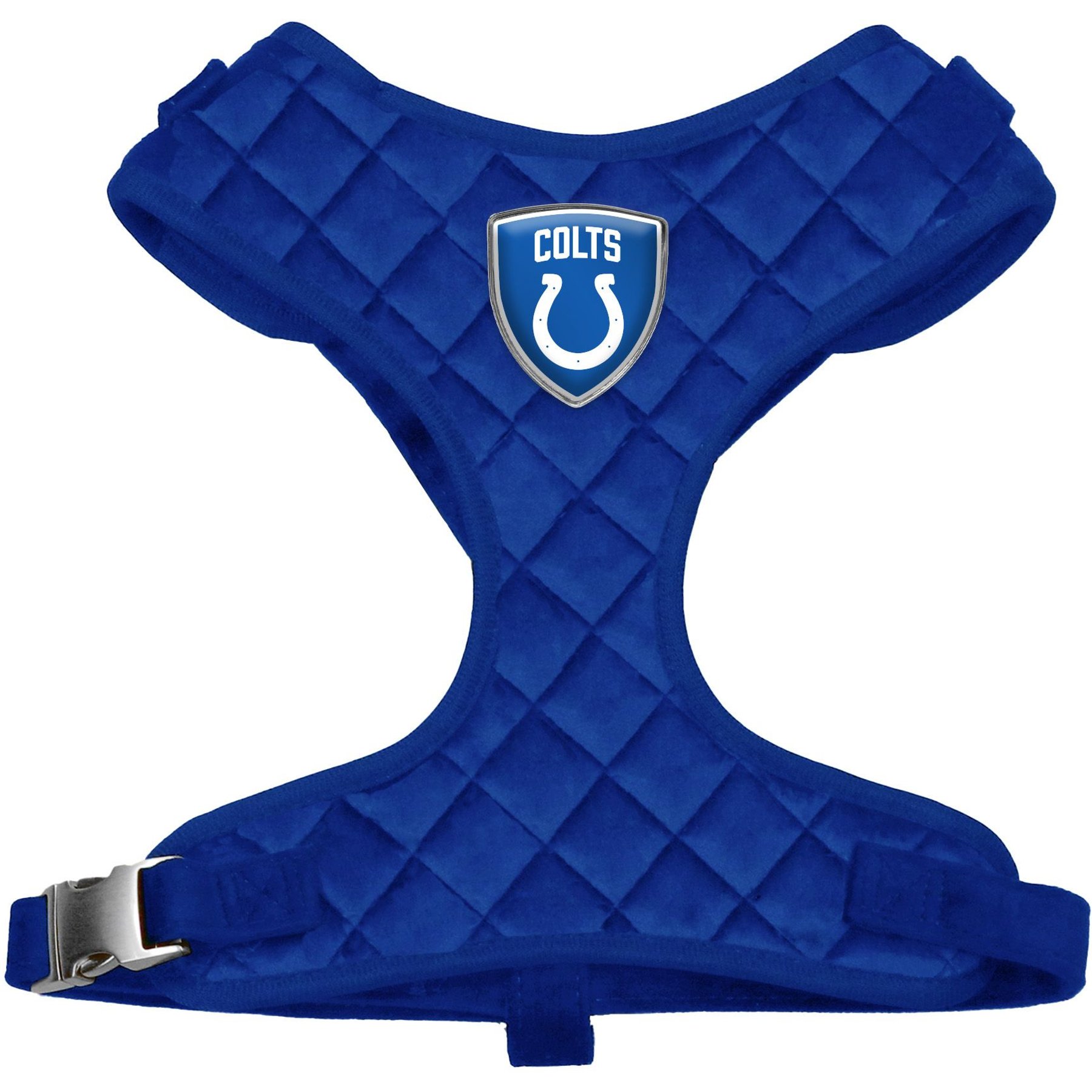 Littlearth NFL Velvet Dog Harness, Indianapolis Colts, X-Small
