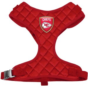 Littlearth NFL Velvet Dog Harness, Kansas City Chiefs, Medium