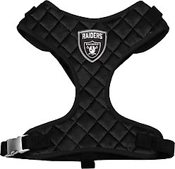 Littlearth NFL Velvet Dog Harness, Las Vegas Raiders, Small