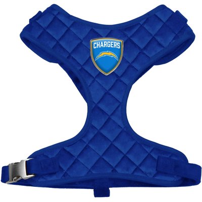 Littlearth Littlearth NFL Velvet Dog Harness, Los Angeles Chargers, Large