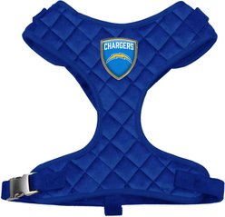 Littlearth NFL Velvet Dog Harness, Los Angeles Chargers, Medium