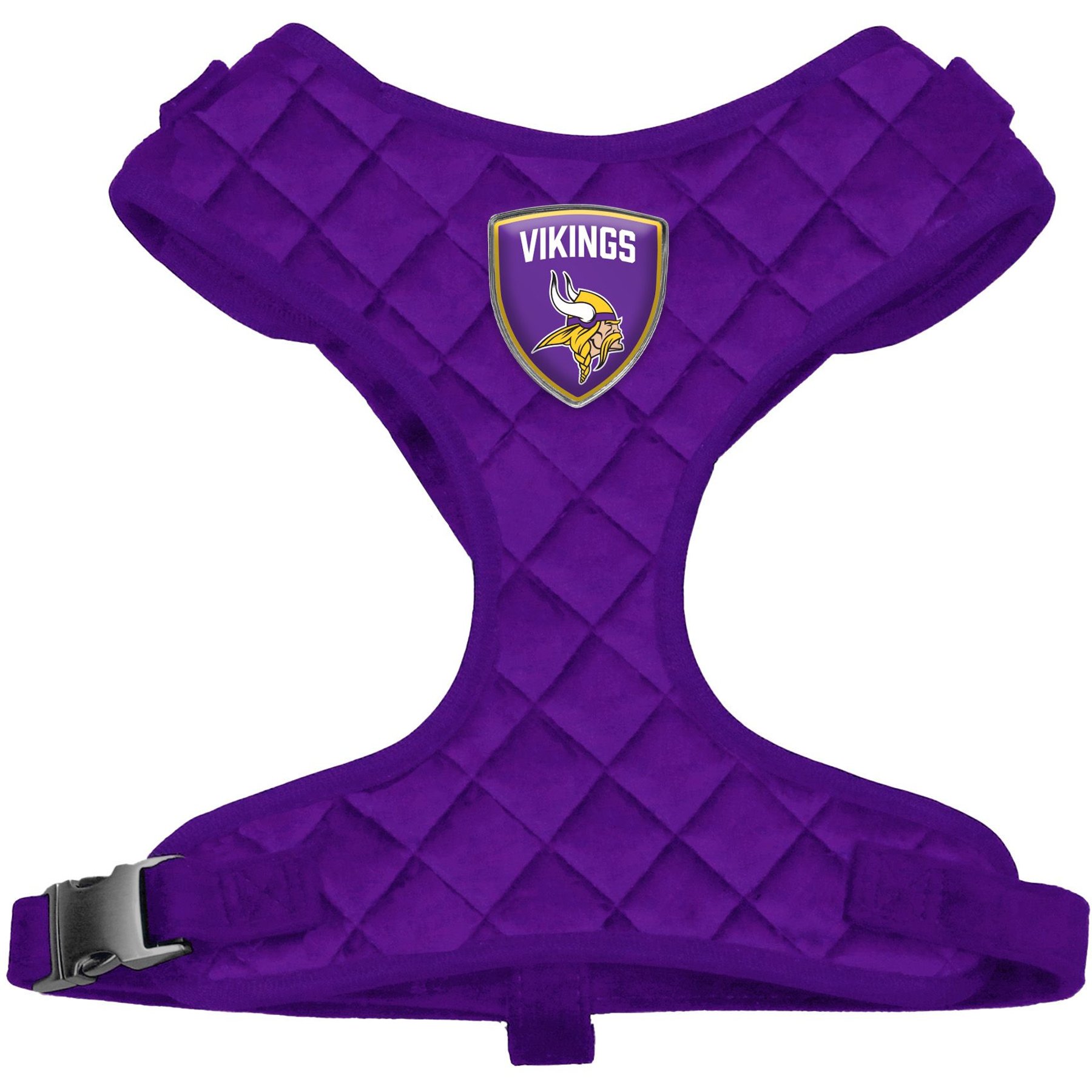 Littlearth NFL Velvet Dog Harness, Minnesota Vikings, X-Small
